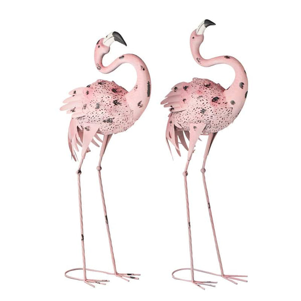 Pink Flamingo Pair