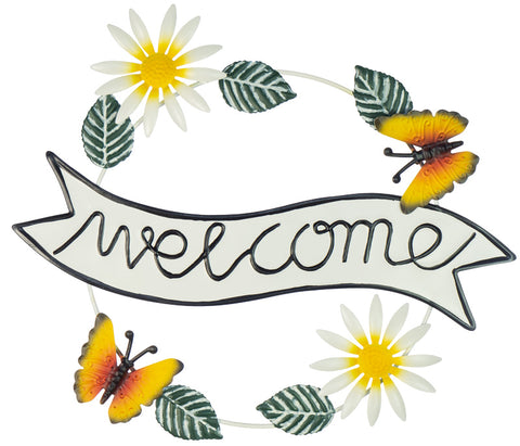 Butterflies with Welcome