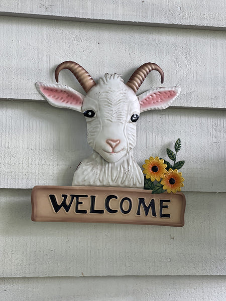 Goat with Welcome