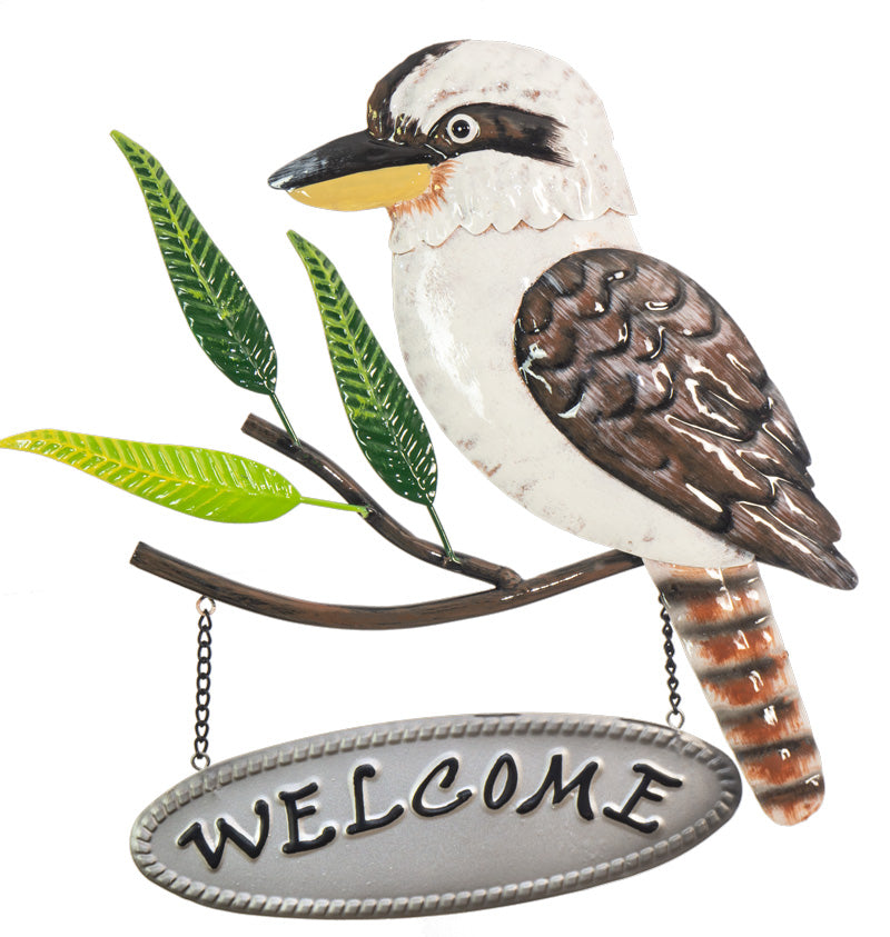 Kookaburra with Welcome