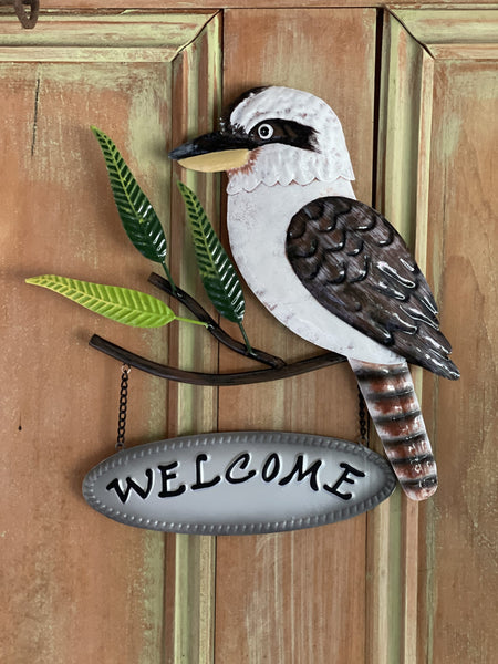Kookaburra with Welcome