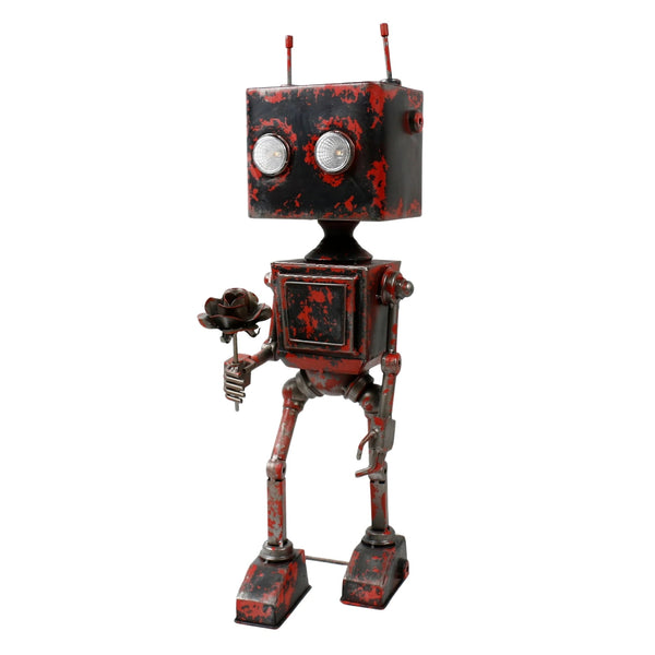 Robot with Solar Lights