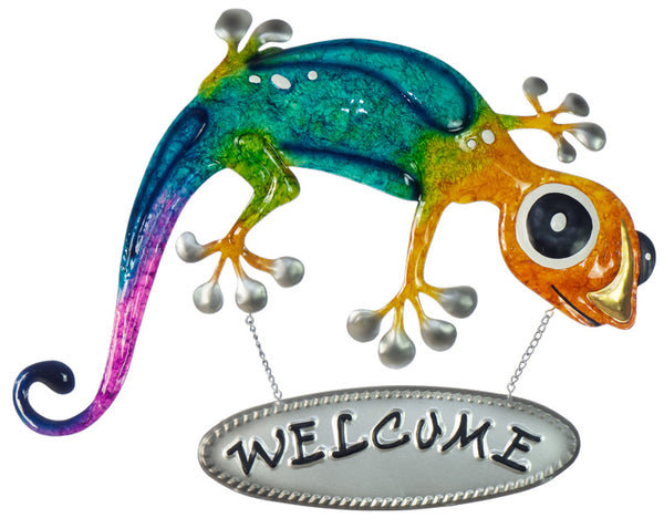 Lizard with Welcome